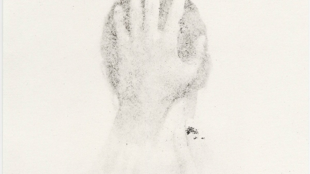 Sophie Jodoin, untitled 8, 2020, xylene transfer on paper, 24.8 x 19 cm. Photo: Sophie Jodoin